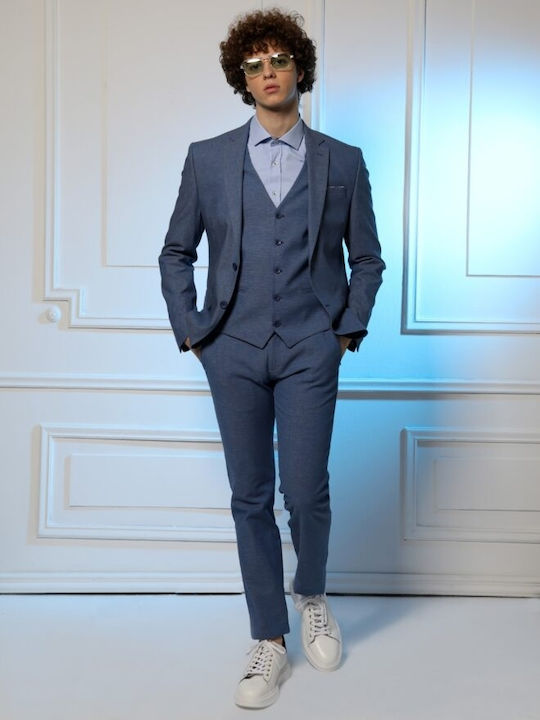 Herrenanzugsjacke Blau
