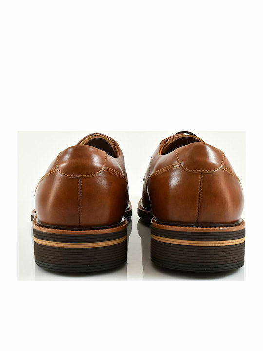 Men's Leather Casual Shoes Tabac Brown