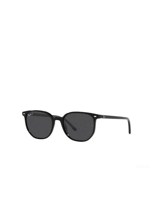 Ray Ban Elliot Ochelari de soare cu Negru Din plastic Cadru și Negru Lentilă RB2197 901/48