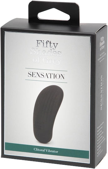 Fifty Shades of Grey Clitoral Vibrator Sensation Clitoral Vibrator Black