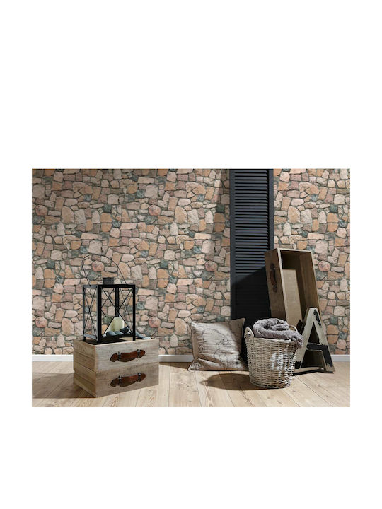 Ταπετσαρία Τοίχου Il Decoro Χάρτινη Μπεζ 1005x53cm Πλενόμενη