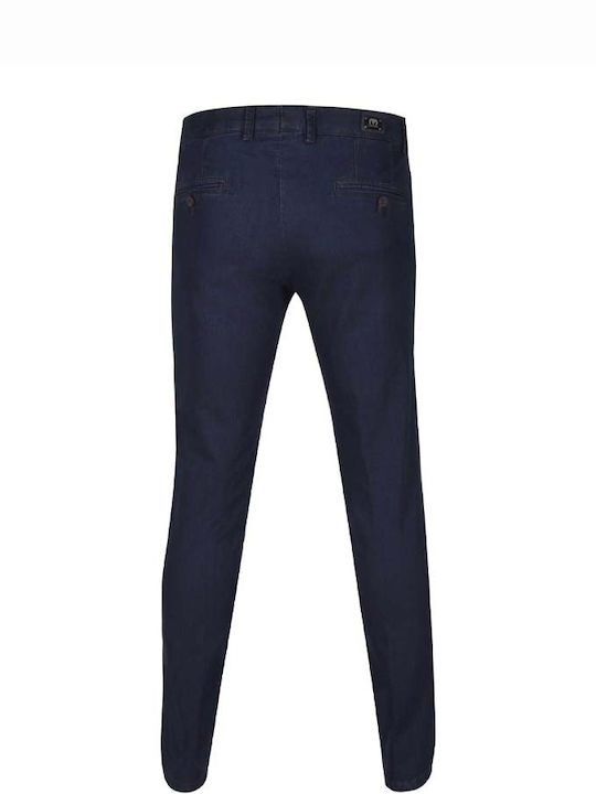 Makis Tselios Fashion Men's Jeans Pants in Slim Fit Blue