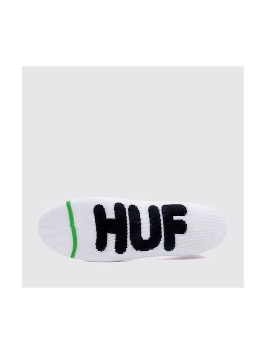 HUF Regal Ανδρικές Κάλτσες με Σχέδια Λευκές