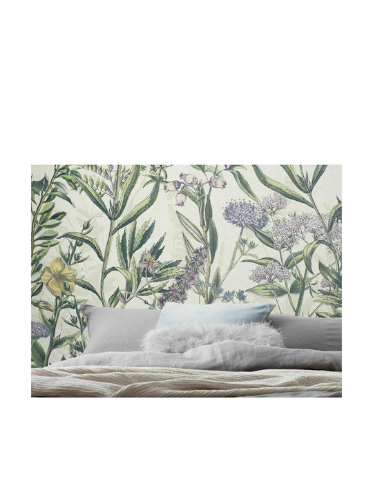 Wall Mural Flowering Herbs L200xW250cm Washable