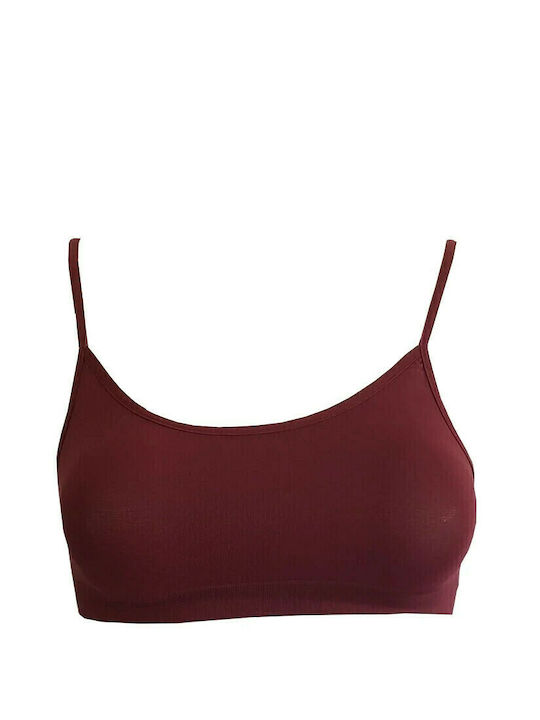 Women's Bra Burgundy