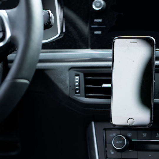 Alca AC Vent Handyhalterung Auto mit Magnet Schwarz