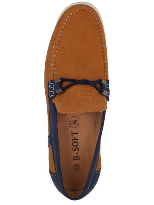Ανδρικά Loafers Camel