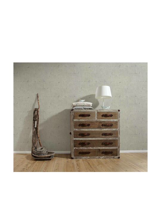 Tapete Wood Stone Vinyl Beige L1000xB53cm Waschbar 939921