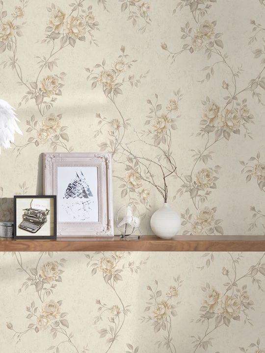 Wallpaper Romantico Beige L1000xW53cm