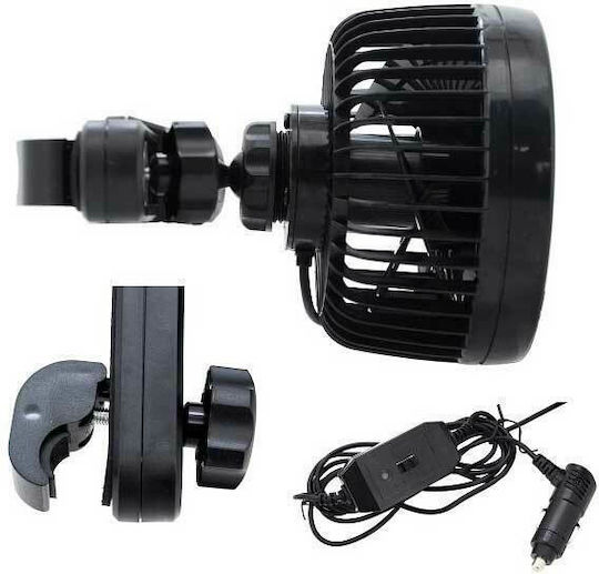 Compass Mitchell Headrest Вентилатор за кола 4.5" 12V