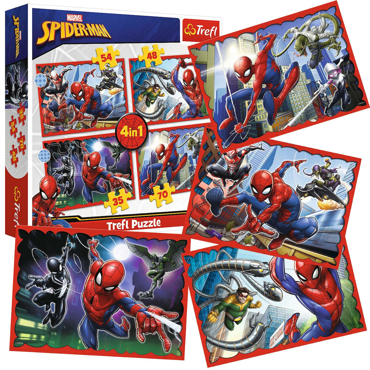 Παιδικό Puzzle The Heroic Spider-Man 207pcs για 4+ Ετών 34384 Trefl