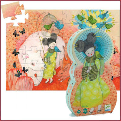 Kinderpuzzle Chinesin für 4+ Jahre 36pcs Djeco