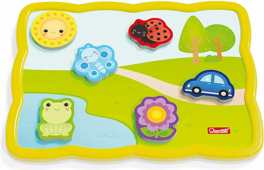 Kinder Steckpuzzle Smart Magnetico 12pcs Quercetti