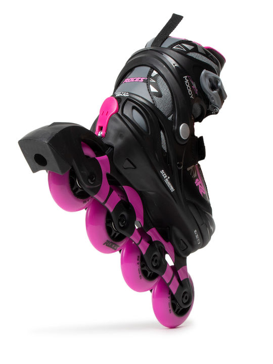 Roces Moody Tif Inline Αυξομειούμενα Rollers Μαύρα Παιδικά