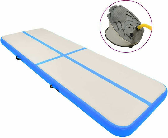 vidaXL Fitnessmatte für Kunstturnen Blau (500x100x20cm)