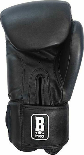 Boxing Pro Boran Γάντια Πυγμαχίας για Αγώνα Μαύρα