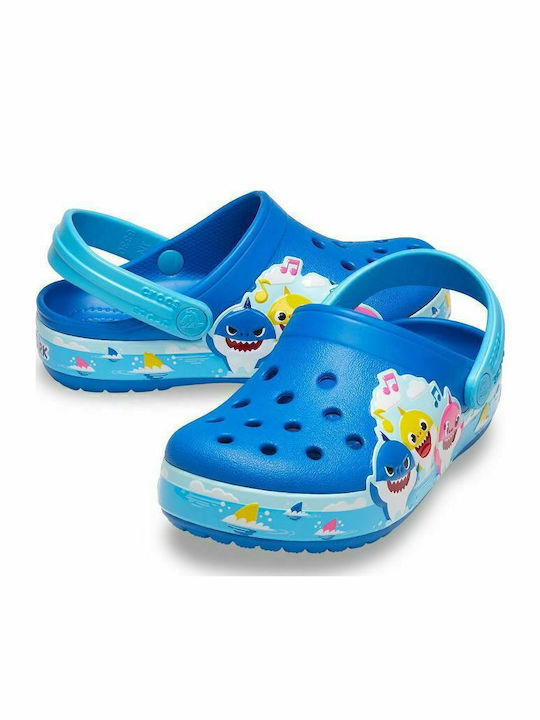 Funlab Kinder Anatomische Badeschuhe Blau