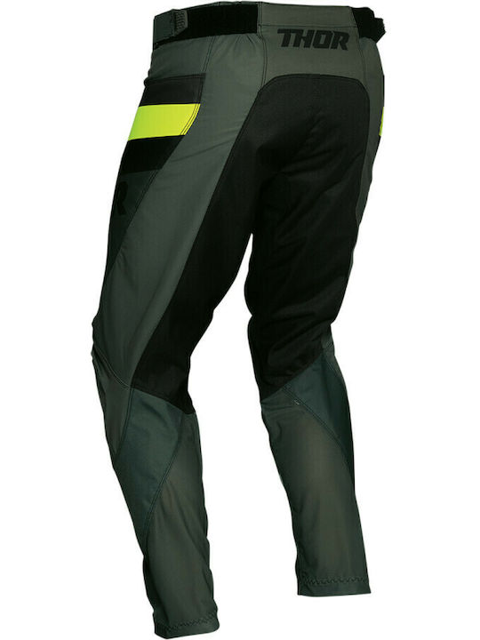 Thor Pulse Racer Summer Motocross Pants Army