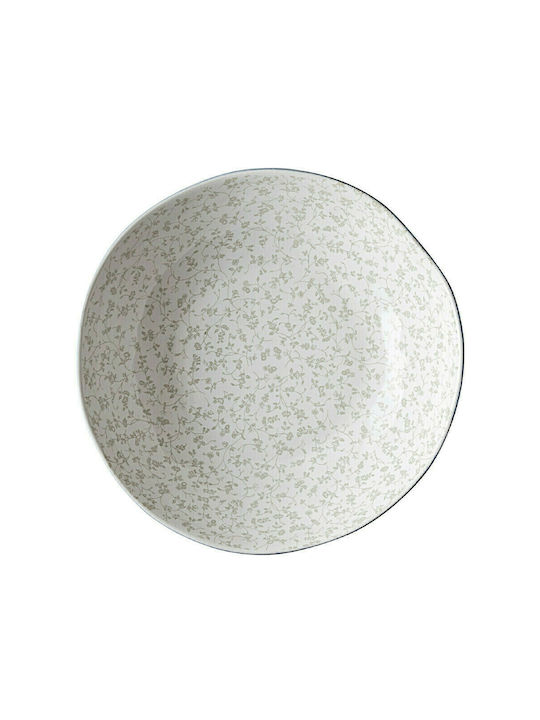 Laura Ashley Artisan Porcelain Salad Bowl White 26x26x6.5cm