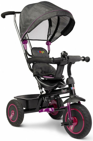 Toyz Buzz Превозно Средство с Ръкохватка за Родител за 18 Месеца Черно