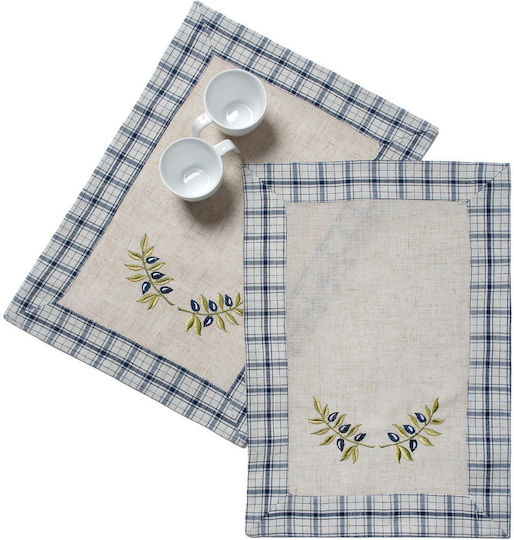 Silk Fashion Σουπλά Υφασμάτινο Μπεζ 50x35cm Silk Fashion Σουπλά Υφασμάτινο Μπεζ 50x35cm