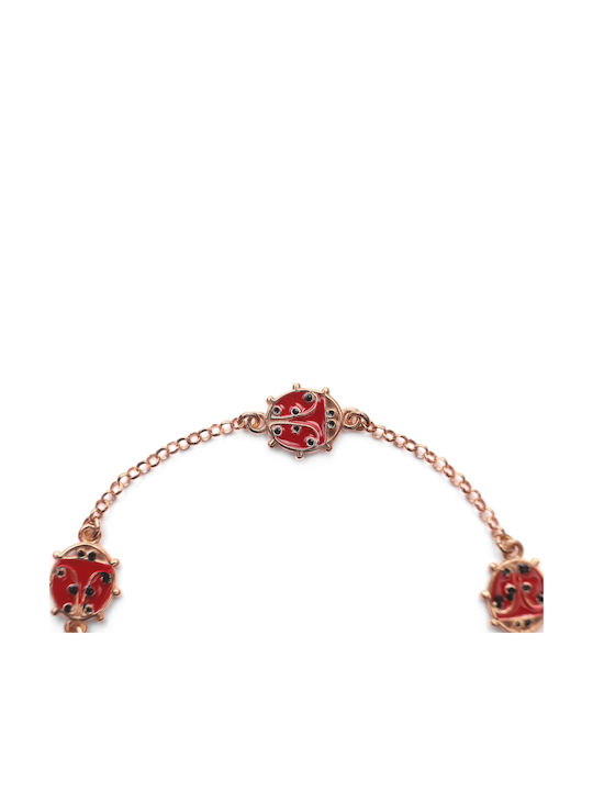 Papoulidis Jewellery Kinderarmband Kette aus Vergoldetem Silber