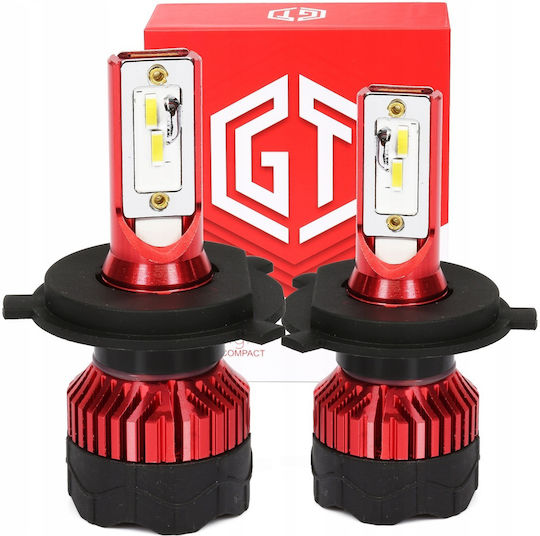Interlook Λάμπες Αυτοκινήτου H4 Canbus LED 12-24V 80W 2τμχ