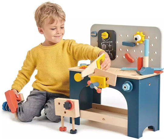Tender Leaf Toys Детска Работна Пейка от Дърво за 3+ Години