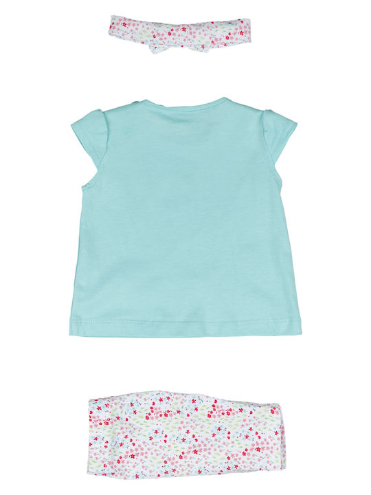 Losan Kids Set with Pants Summer 2pcs Turquoise