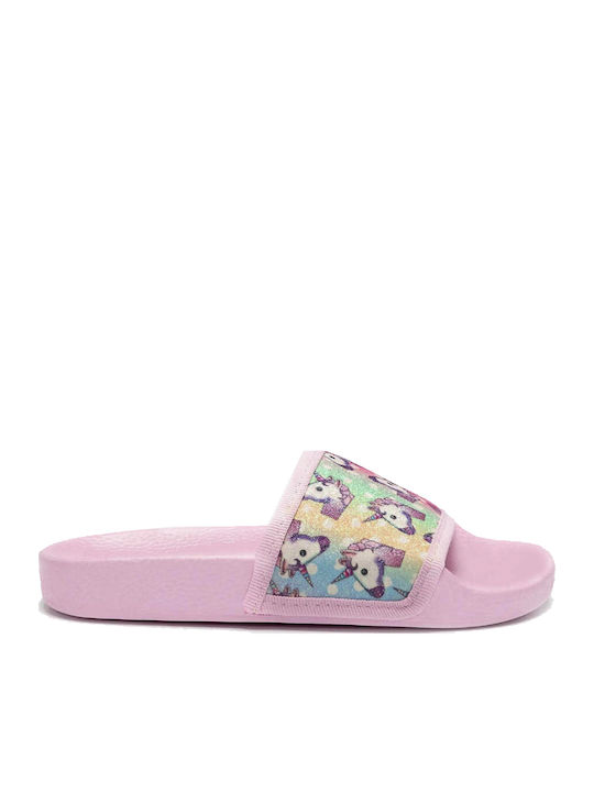 Kids' Slides Pink Maelle
