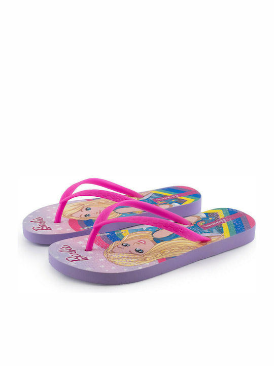 Ipanema Kids' Flip Flops Barbie Lilac