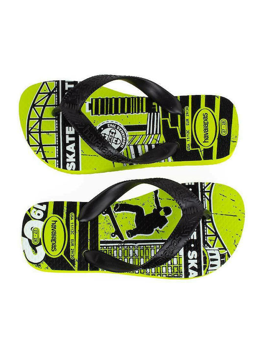 Παιδικές Σαγιονάρες Flip Flops Μαύρες Galactic Jade