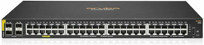 HP Aruba 6000 Managed L3 PoE+ Switch with 48 Gigabit (1Gbps) Ethernet Ports and 4 SFP Ports