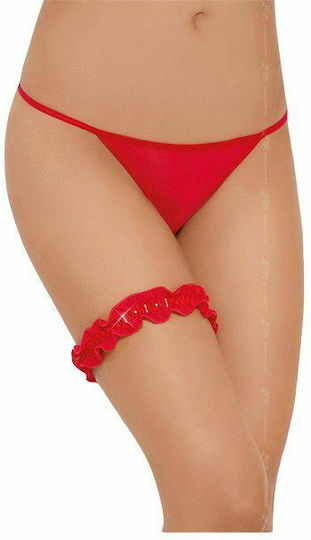 Softline 7406 Garter Garter Belts Red