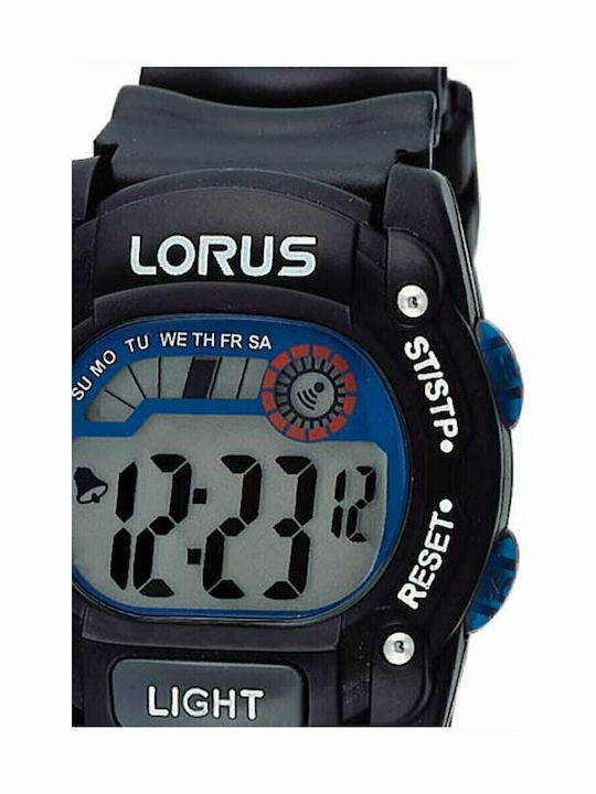 Lorus Παιδικό Ρολόι 38mm Μαύρο