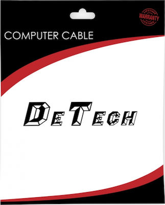 De Tech VGA male to VGA male Black 5m Cable (18014)