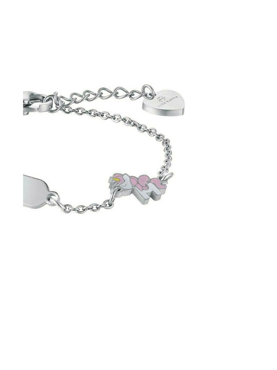 Luca Barra Kids Bracelet ID from Steel