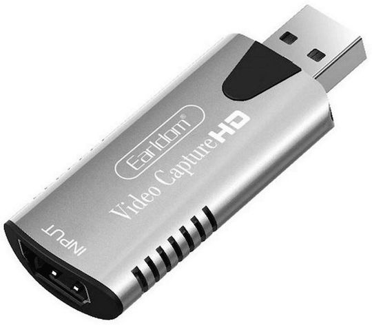 Earldom W16 Video Capture για Laptop / PC και σύνδεση USB-A / HDMI
