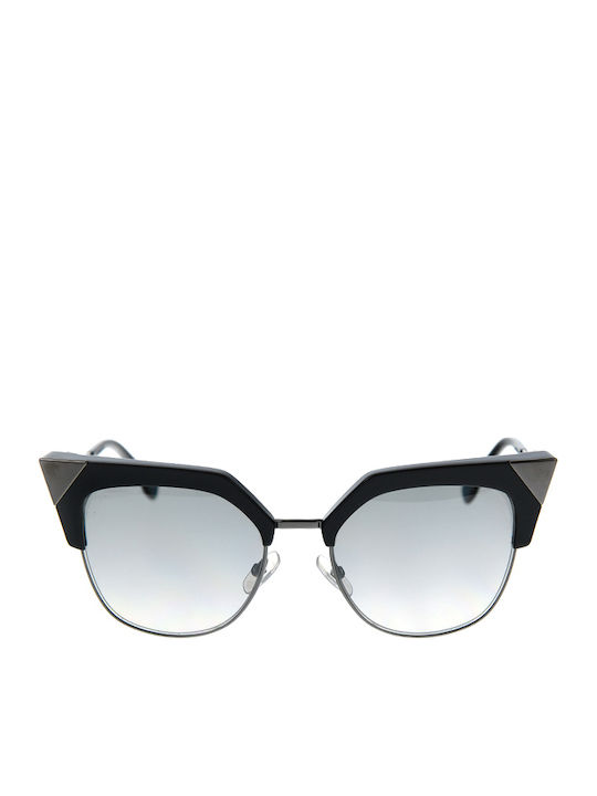 Fendi Ochelari de soare Μαύρα cu Cadru & Gri Lentilă Fendi Ochelari de soare Μαύρα cu Cadru & Gri Lentilă