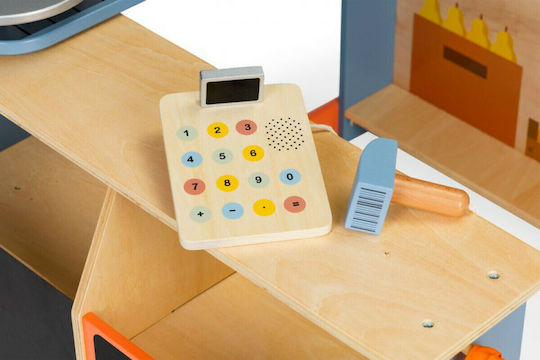 Ecotoys Πάγκος Καταστήματος από Ξύλο για 3+ Ετών 5τμχ