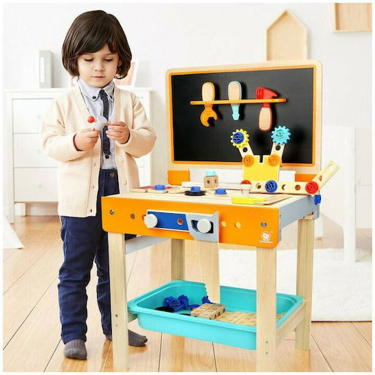 Top Bright Banc de lucru pentru copii Workbench 2 in 1 Desk Tools din lemn