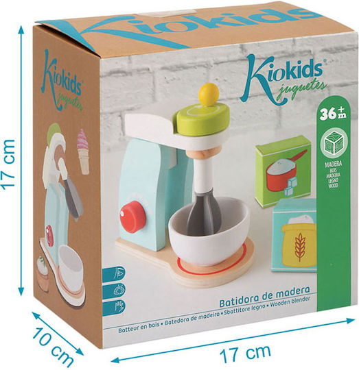 Kiokids Wooden Mixer for 3+ Years