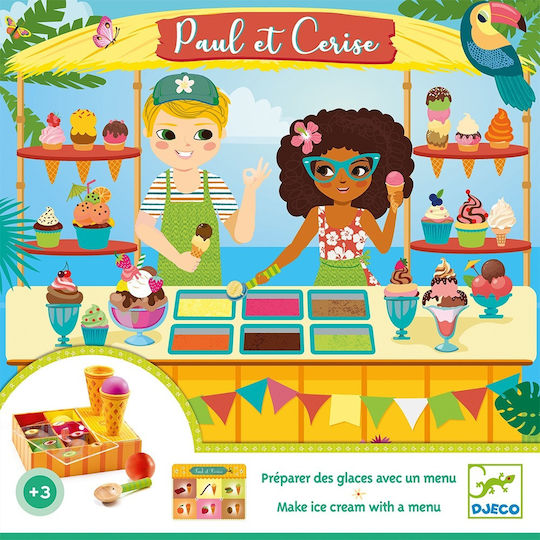 Djeco Paul & Cerise Make Wooden Ice Creams For 4+ Years Old