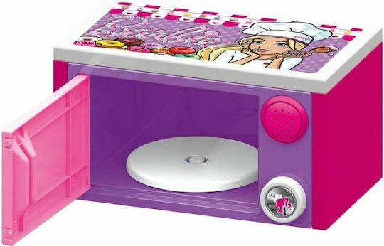 Zita Toys Aparat electrocasnic pentru copii Barbie Cuptor cu Microunde Barbie pentru 3+ ani