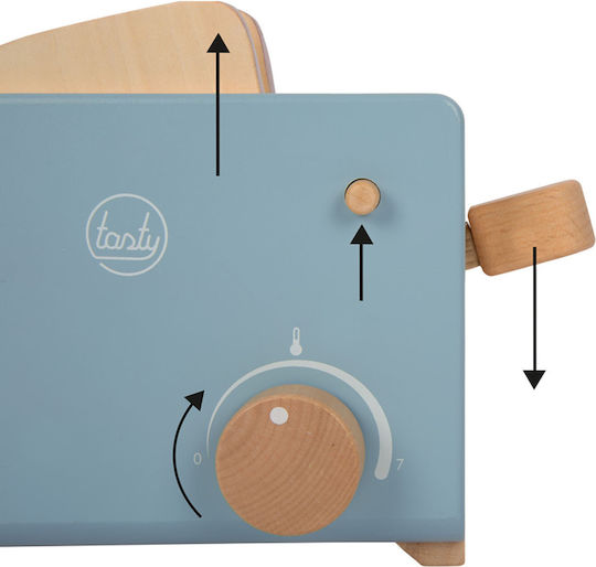 Small Foot Wooden Toaster for Kids Aged 3 and Up