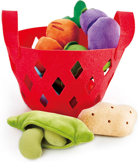 Hape Joc de gătit / Ustensile de bucătărie Toddler Vegetable Basket 8buc