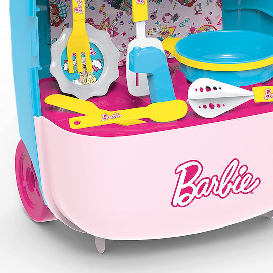 Bildo Mega Case Trolley Küchen Barbie Für 3+ Jahre 18 Stück
