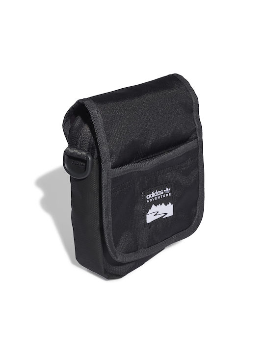 Adidas Adventure Flap Small Ανδρική Τσάντα Ταχυδρόμου σε Μαύρο χρώμα
