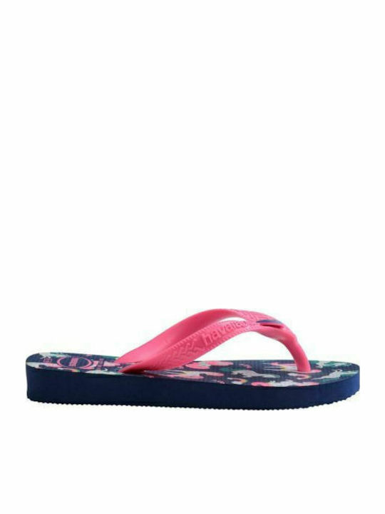Kids' Flip Flops Navy Blue