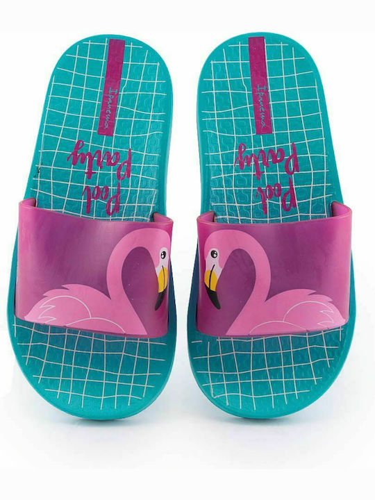Șlapi pentru copii Fuchsia Urban